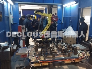 汽车座椅机器人焊接工作站